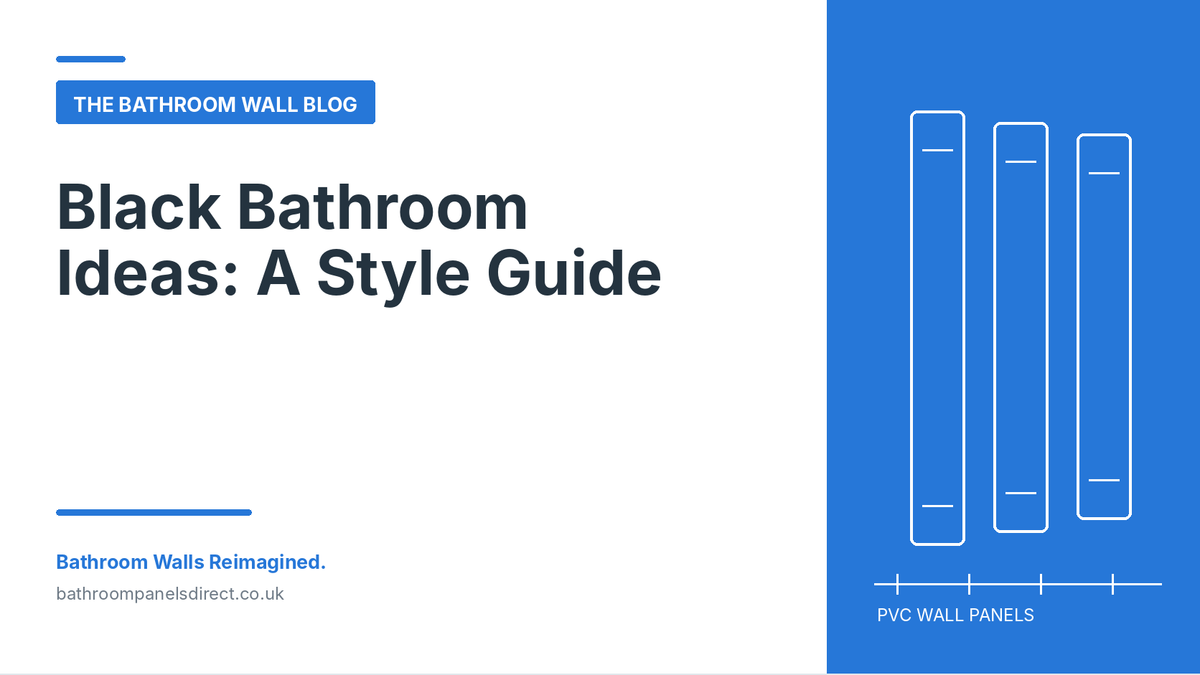 Black Bathroom Ideas: A Style Guide thumbnail for The Bathroom Wall Blog