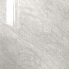 Grey Marble Gloss PVC bathroom wall panel sample showcasing texture and finish. Perfect for waterproof bathroom cladding and tiles.