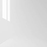 Close-up view of High Gloss White PVC Panel showcasing its smooth, reflective surface and pristine white finish, ideal for bathroom wall applications.
