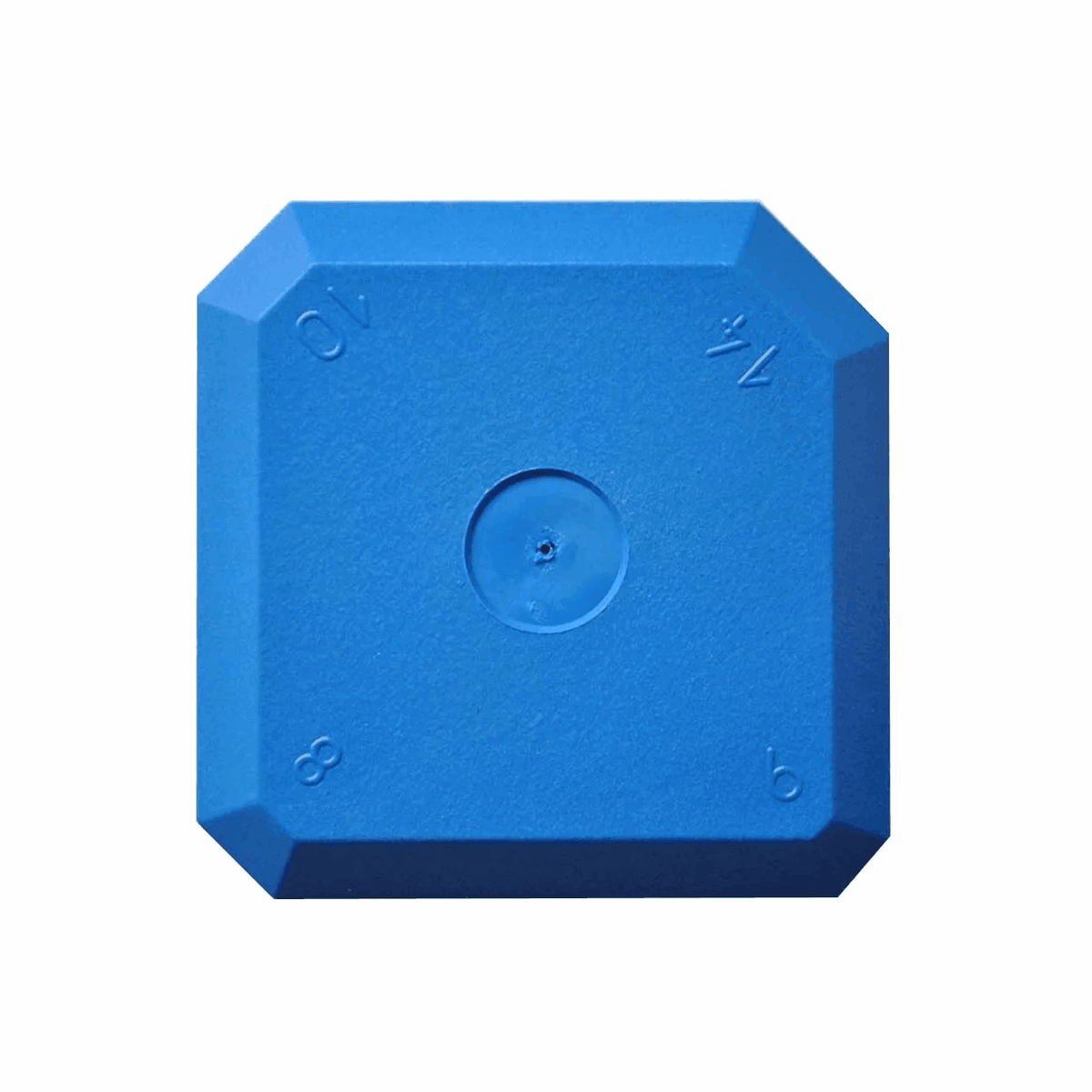 Blue sealant finishing tool for bathroom wall panels and shower installations