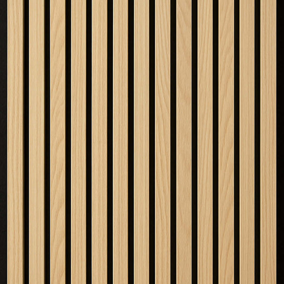 Light Ash Acoustic Slat Wall Panel – 600mm x 2400mm – Bathroom Panels ...