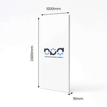 Dimensions diagram for PVC Bathroom Panel: 1000mm width and 2400mm height, perfect for bathroom wall installations.