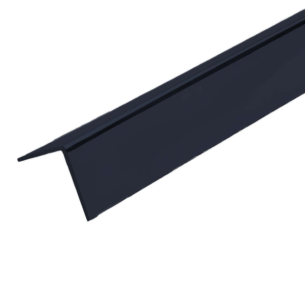 Black L Trim for 10mm bathroom wall panels, adding a sleek, polished finish. Ideal for PVC cladding, shower, and wet wall panels.