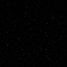 A full-frame black background filled with numerous tiny white and pale blue star-like dots, resembling deep space or a starry textile pattern.