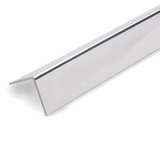 Chrome L Trim for 10mm bathroom wall panels, adding a sleek, polished finish. Ideal for PVC cladding, shower, and wet wall panels.