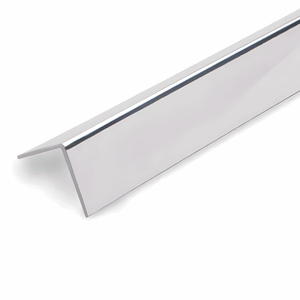 Chrome L Trim for 10mm bathroom wall panels, adding a sleek, polished finish. Ideal for PVC cladding, shower, and wet wall panels.