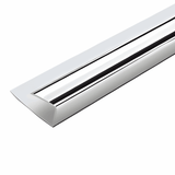 End Cap Trims for 10mm Bathroom Panels - 2.4m