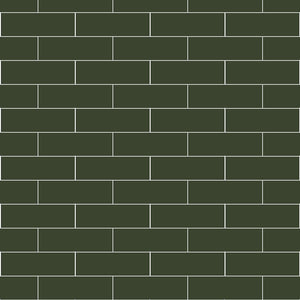 Pattern of dark green pvc panel