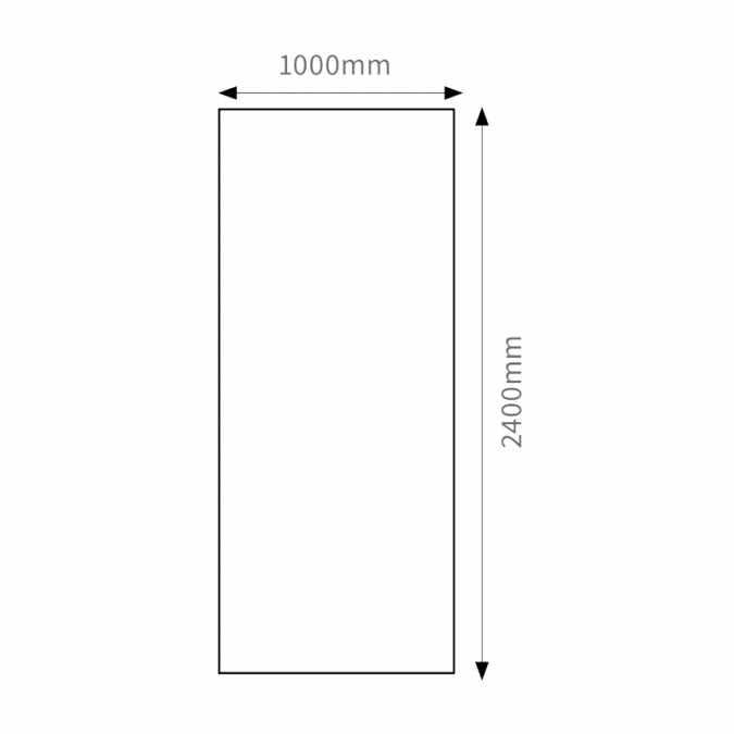 High Gloss White PVC Bathroom Panel | Bathroom Panels Direct
